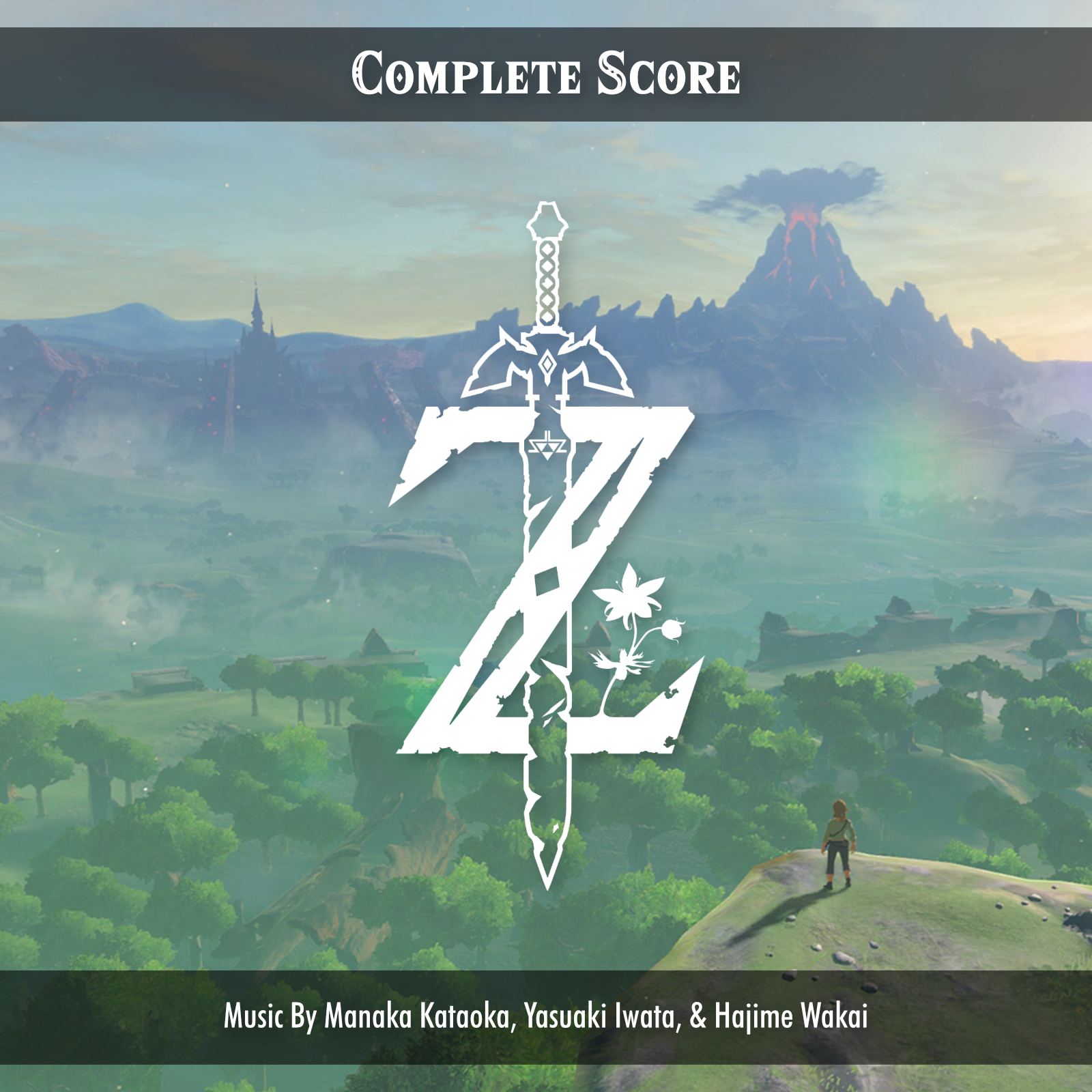 Alternate album cover I made for Breath of the Wild 1
