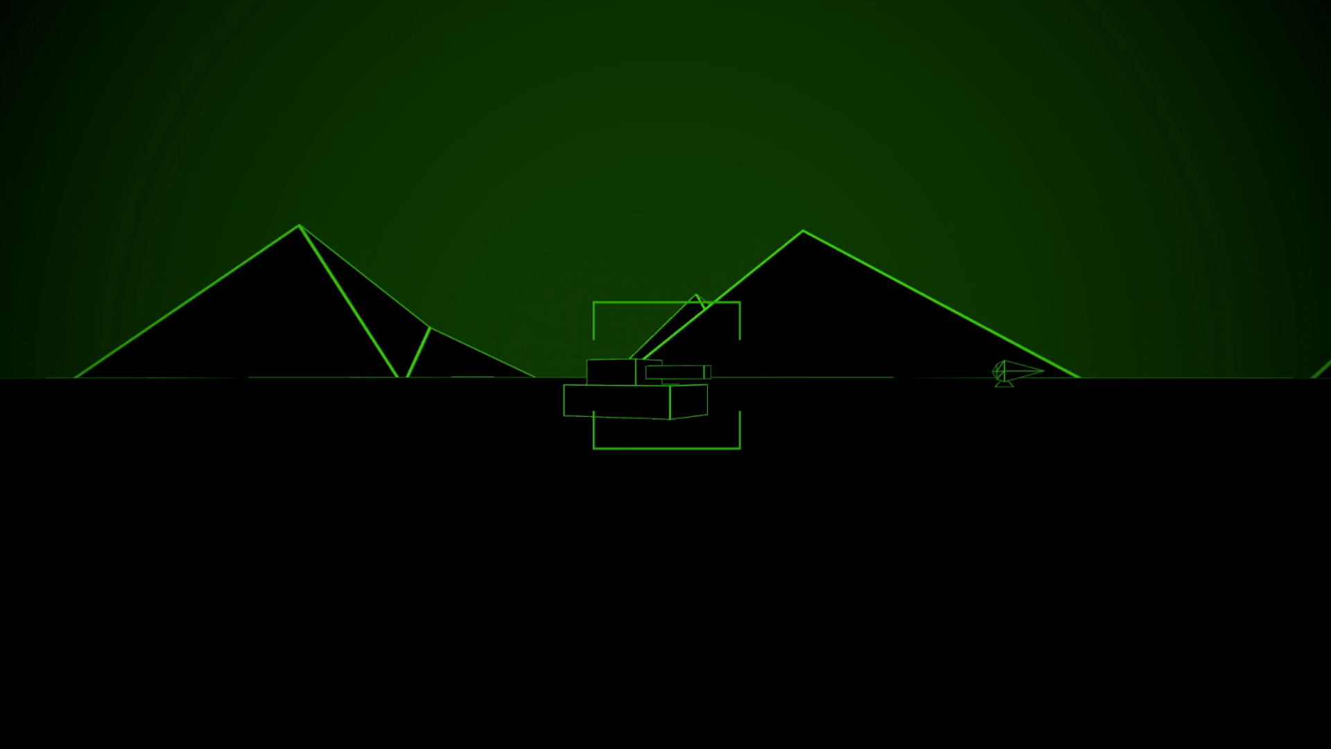 Screenshot from Battlezone Clone Game 3