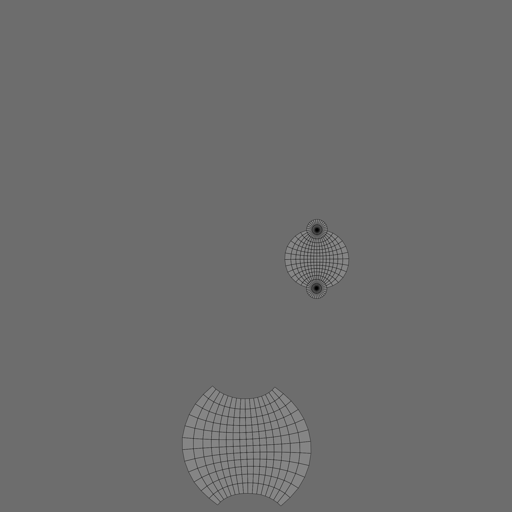 Lupa VTuber Model UV Left Eye Layout