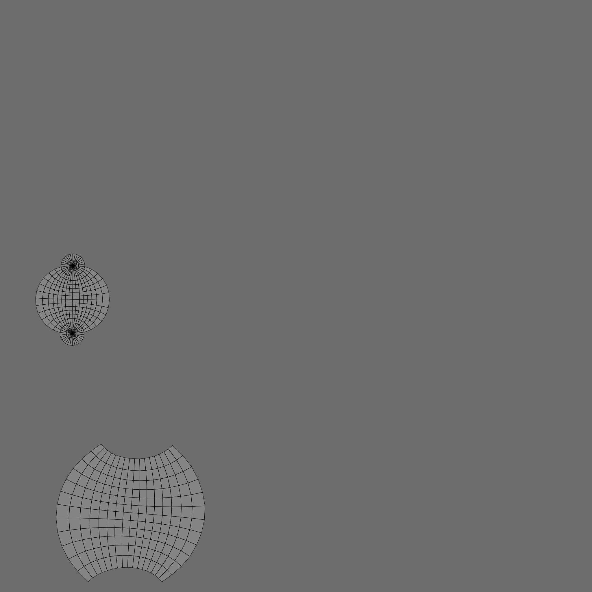 Lupa VTuber Model UV Right Eye Layout
