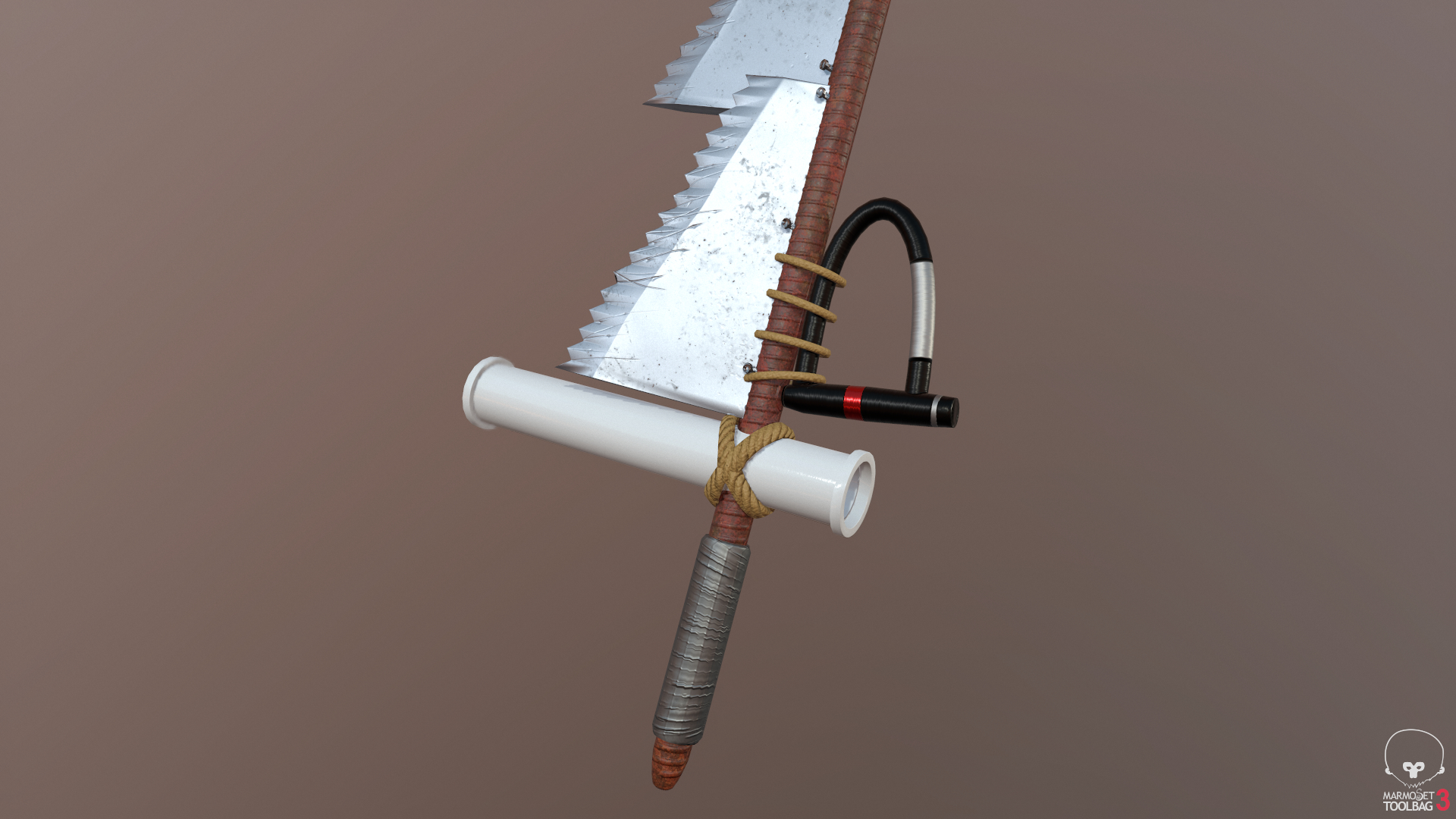 Final Render of Cleaver 3D Model Bottom