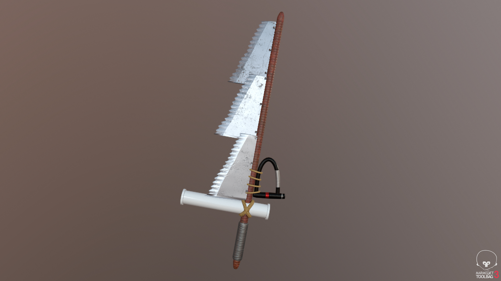 Final Render of Cleaver 3D Model Front