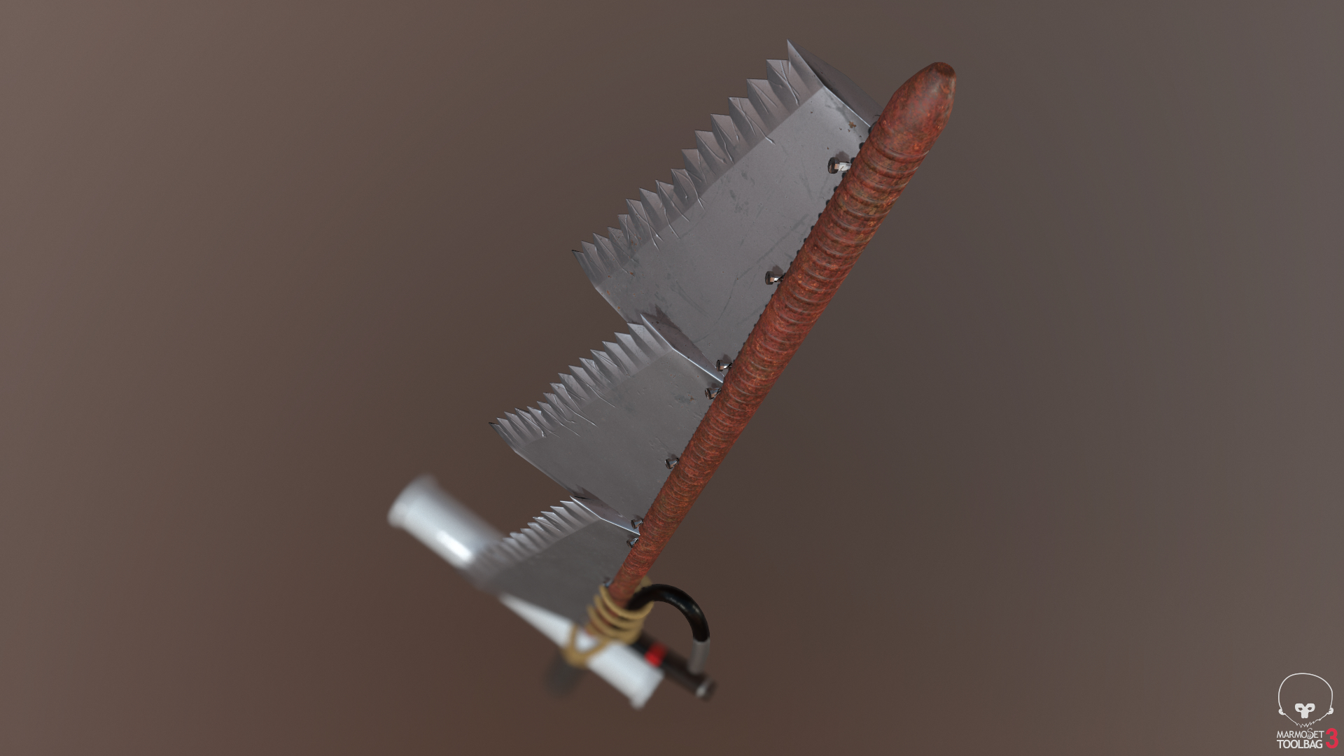 Final Render of Cleaver 3D Model Top Down